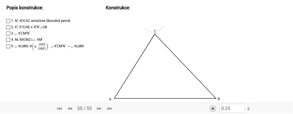 GeoGebra Applet