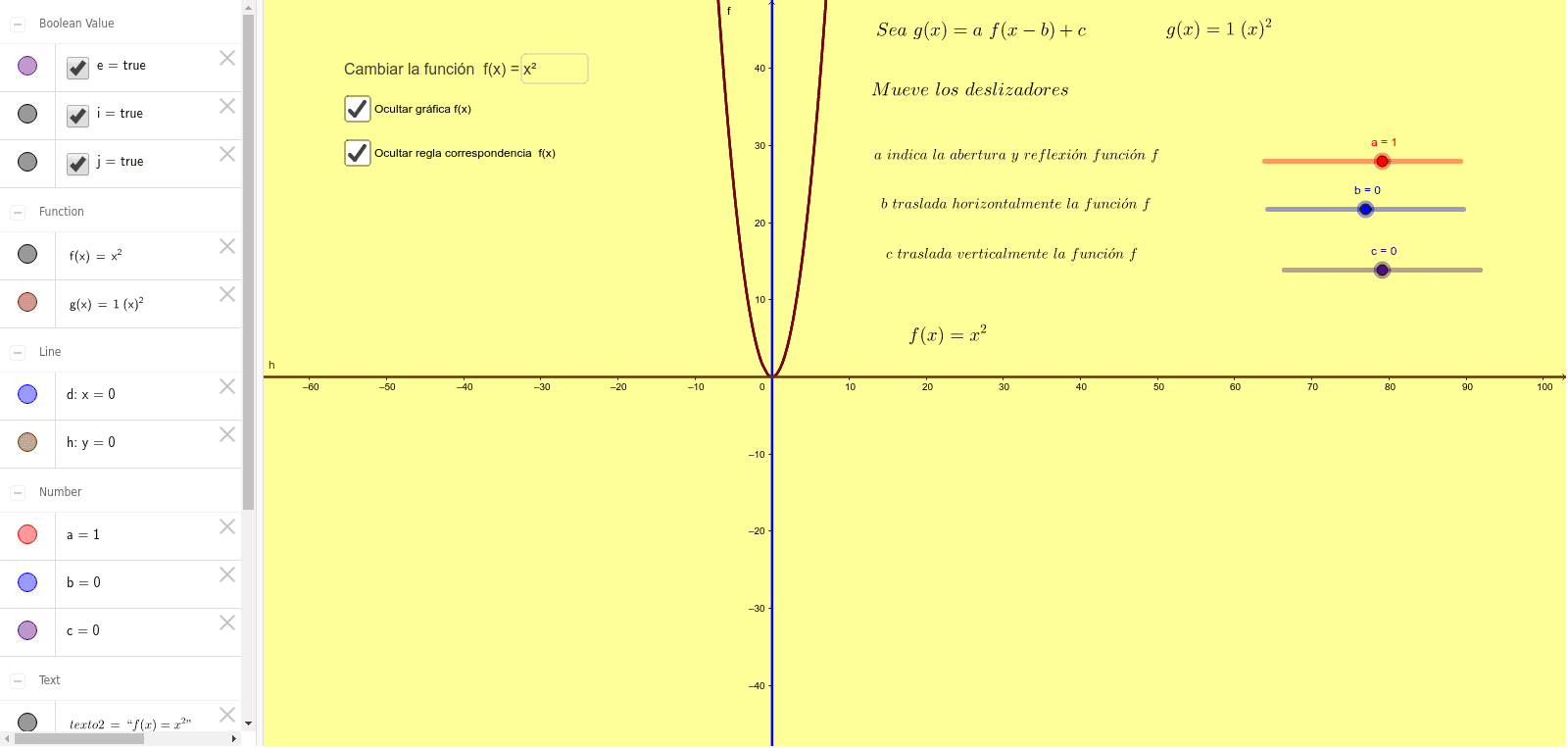 GeoGebra Applet