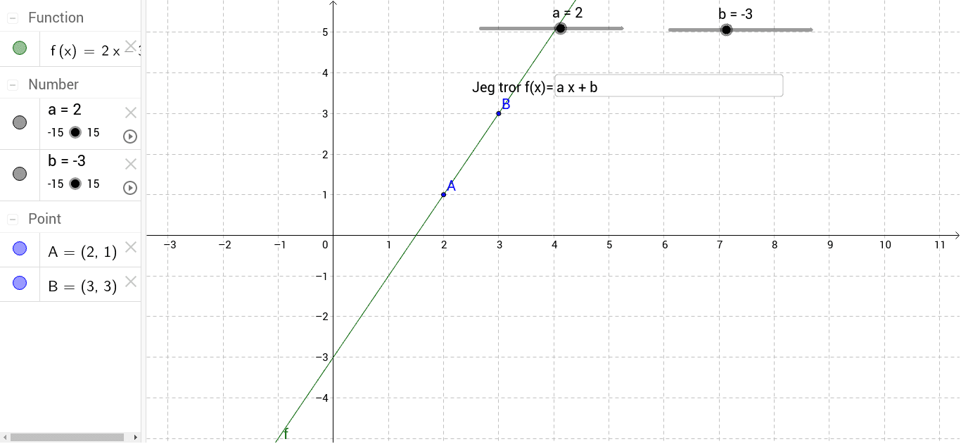 GeoGebra Applet