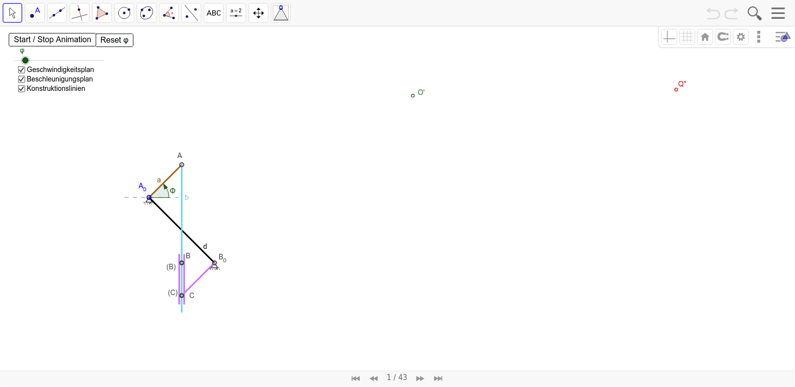 GeoGebra Applet