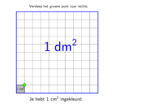 dm² en cm² – GeoGebra