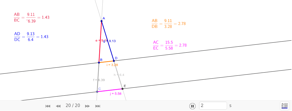 GeoGebra Applet