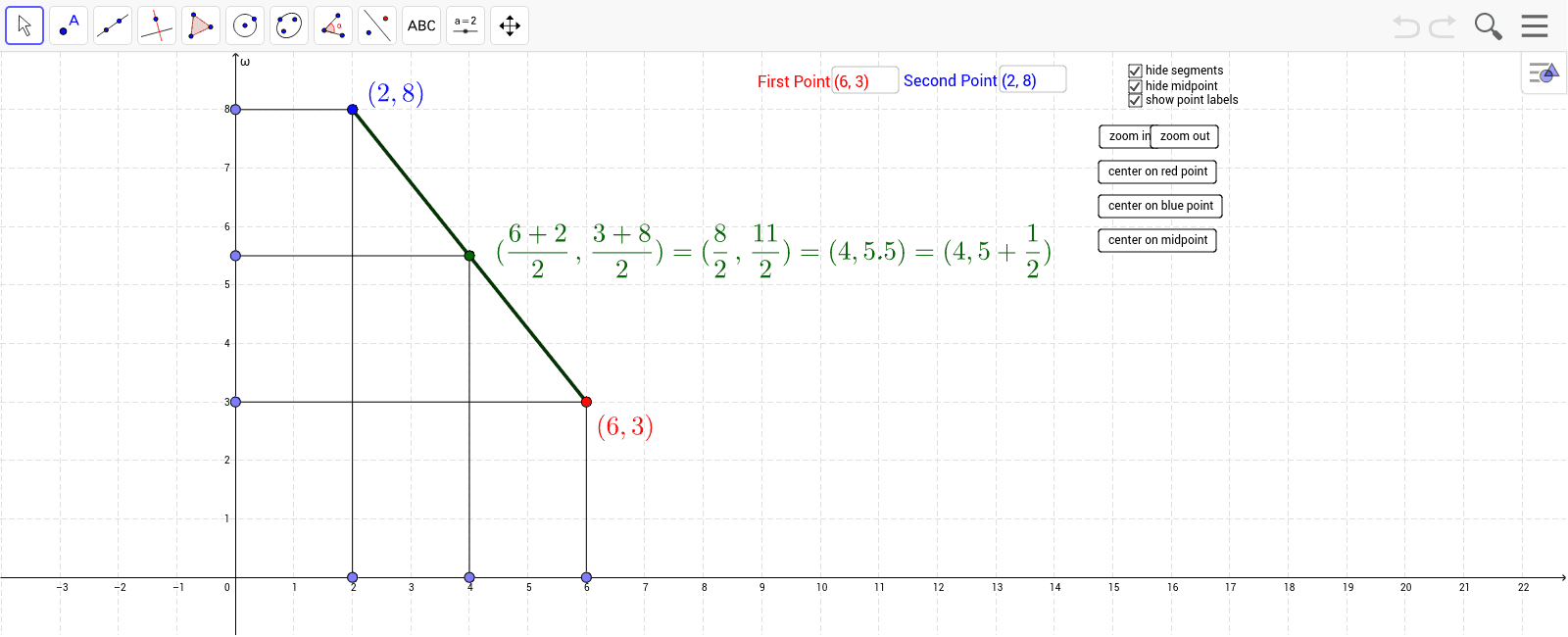GeoGebra Applet
