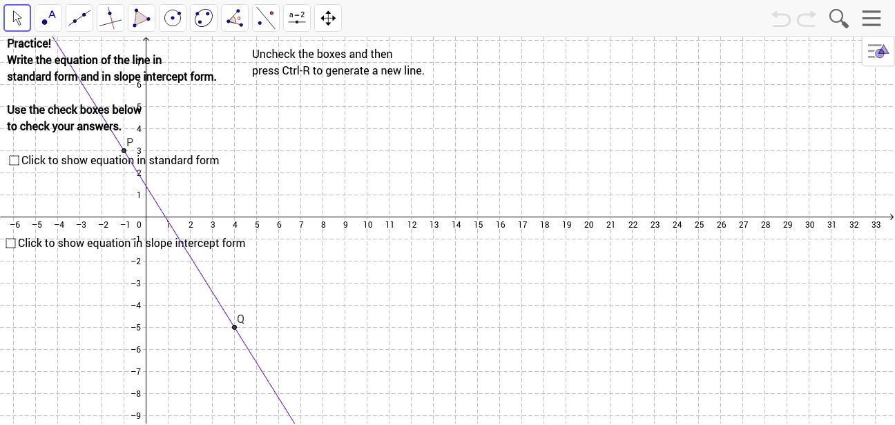 GeoGebra Applet