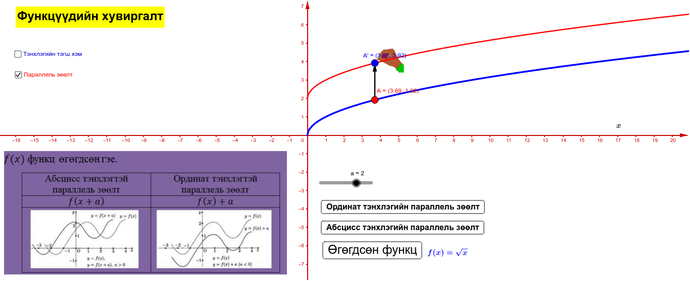 GeoGebra Applet