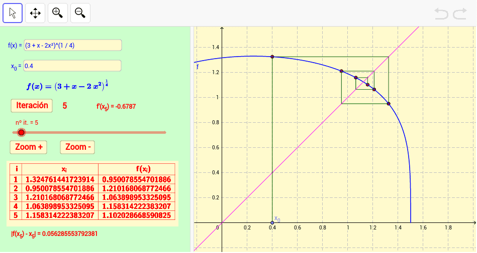 GeoGebra Applet