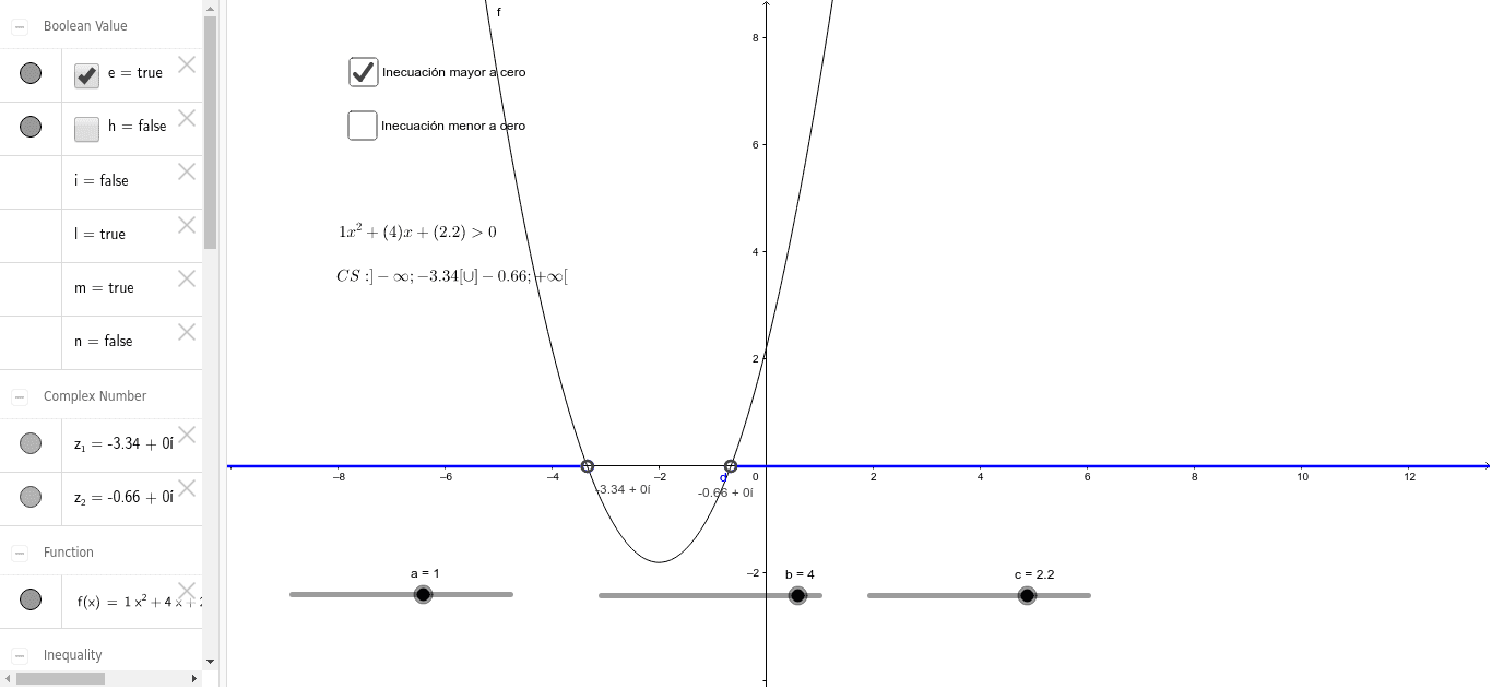 GeoGebra Applet