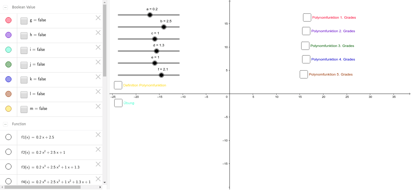 GeoGebra Applet