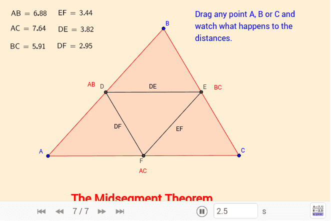 GeoGebra Applet