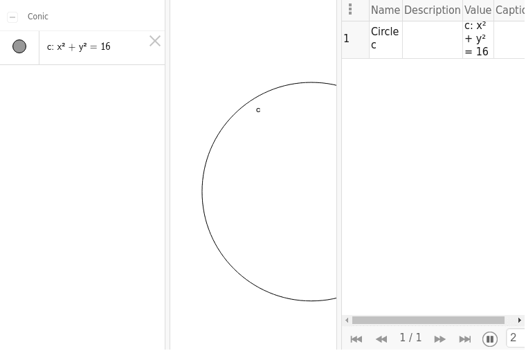 GeoGebra Applet