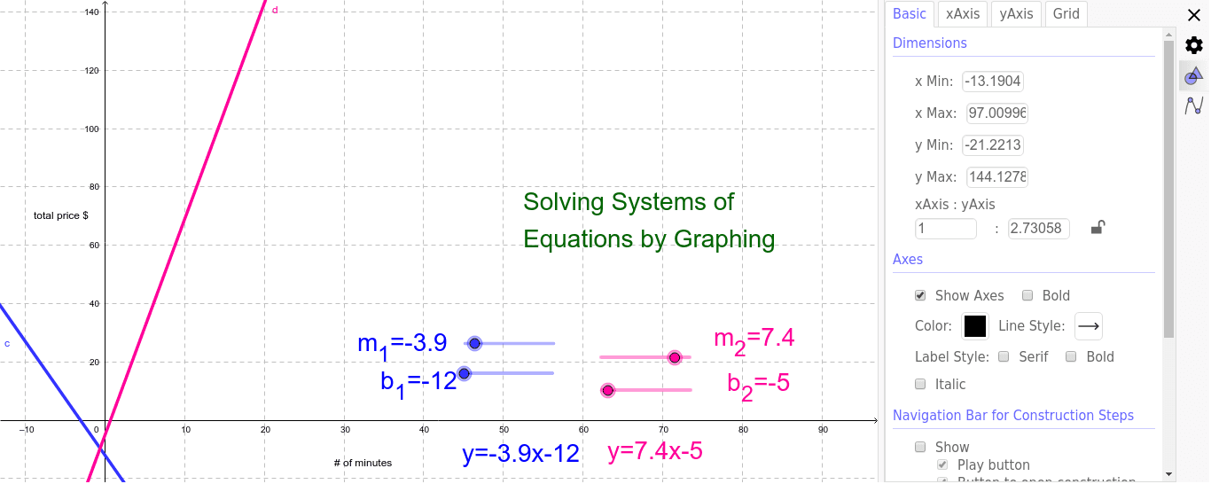 GeoGebra Applet