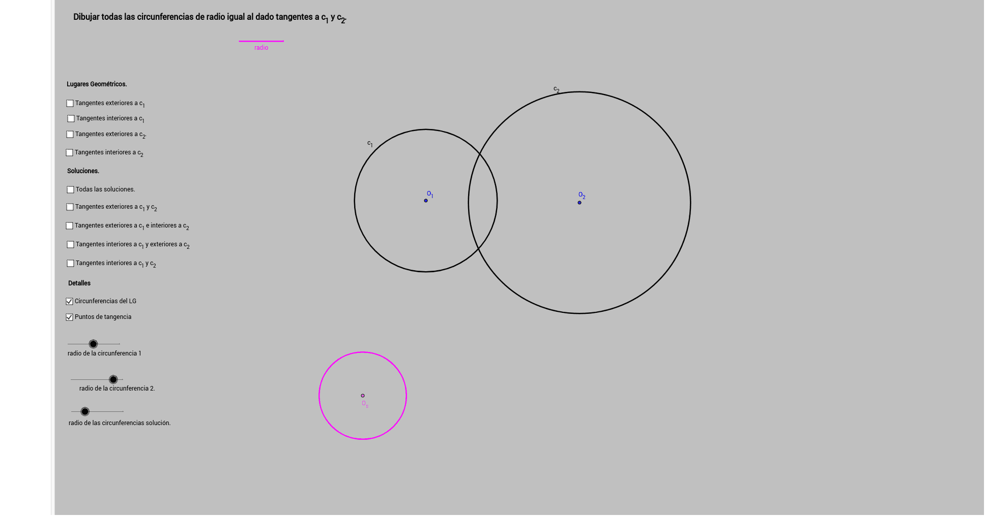 GeoGebra Applet