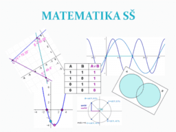 MATEMATIKA SŠ