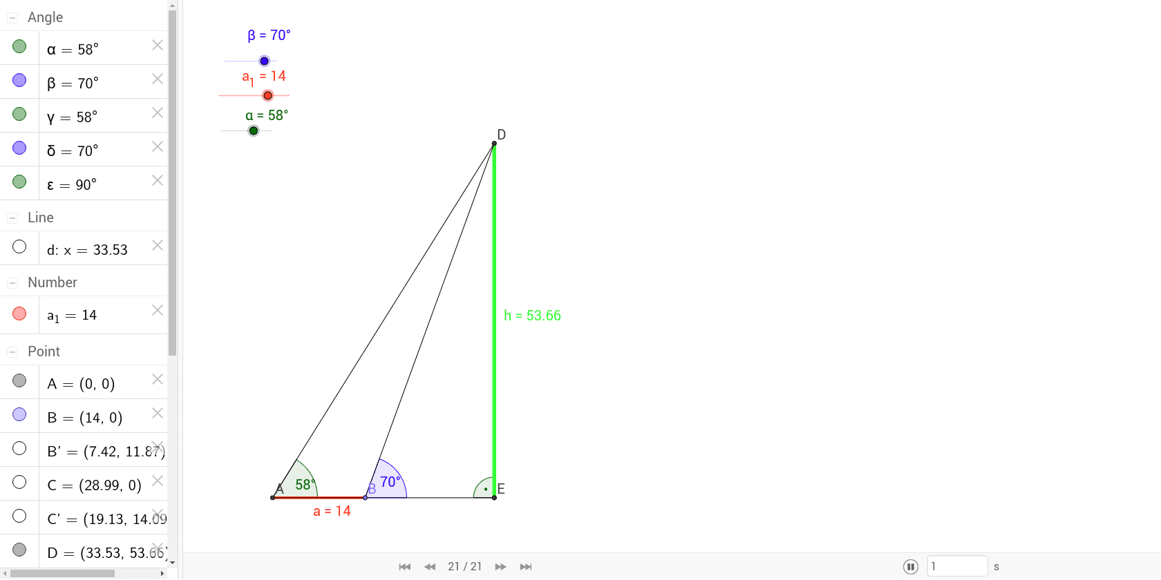GeoGebra Applet