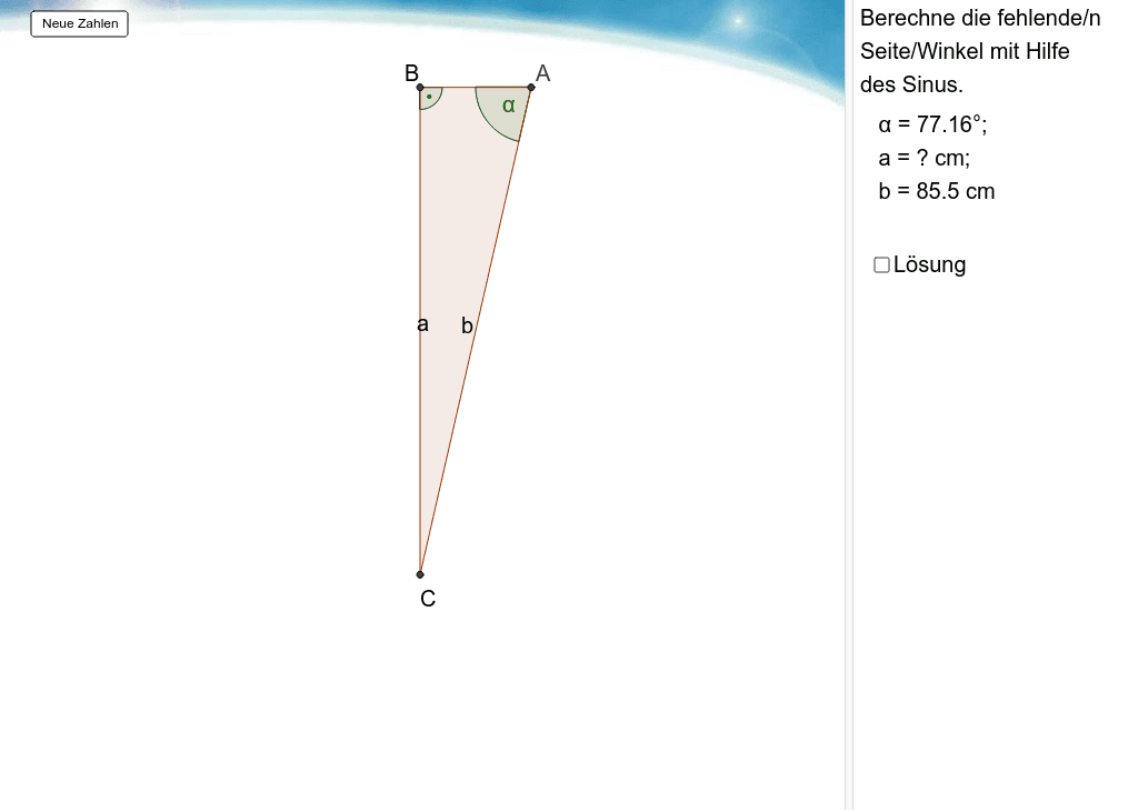 GeoGebra Applet