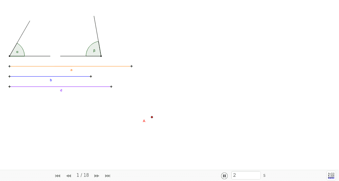 GeoGebra Applet