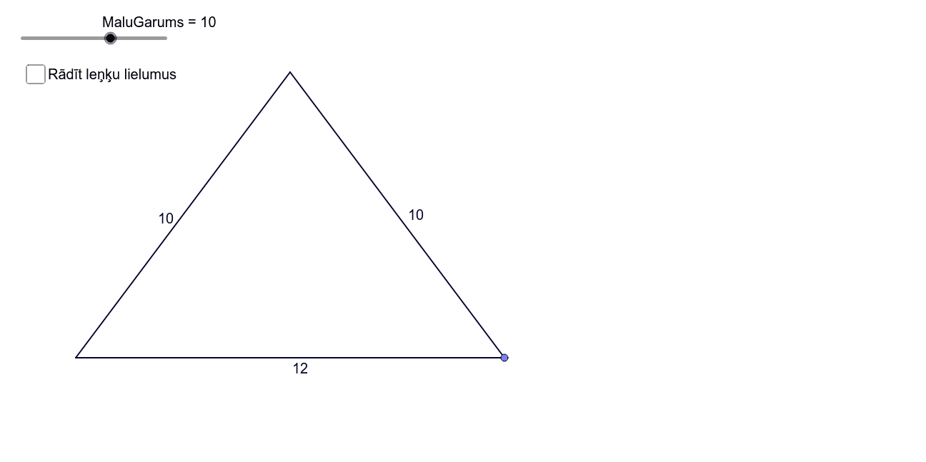 GeoGebra Applet