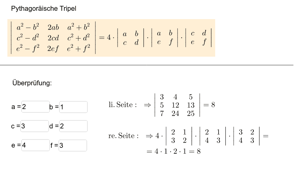 GeoGebra Applet