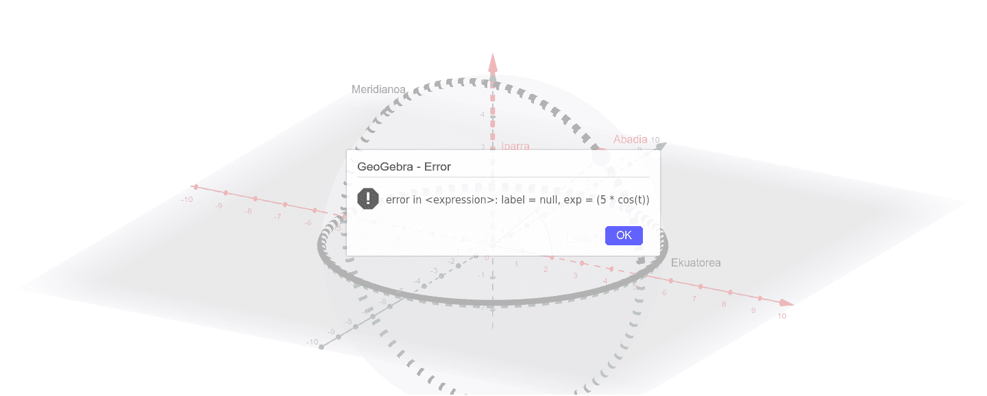 GeoGebra Applet