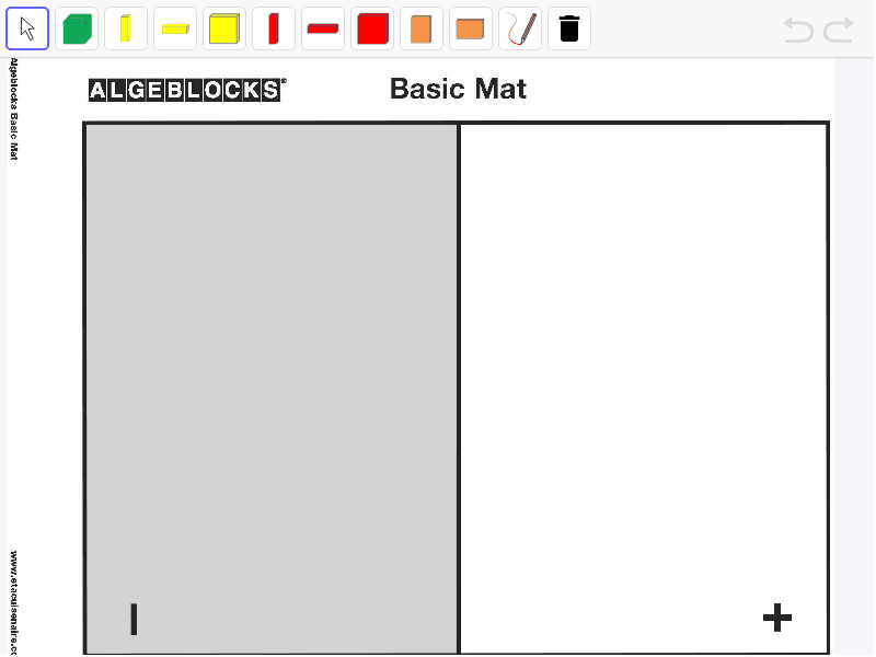 Algeblocks Basic Mat – GeoGebra