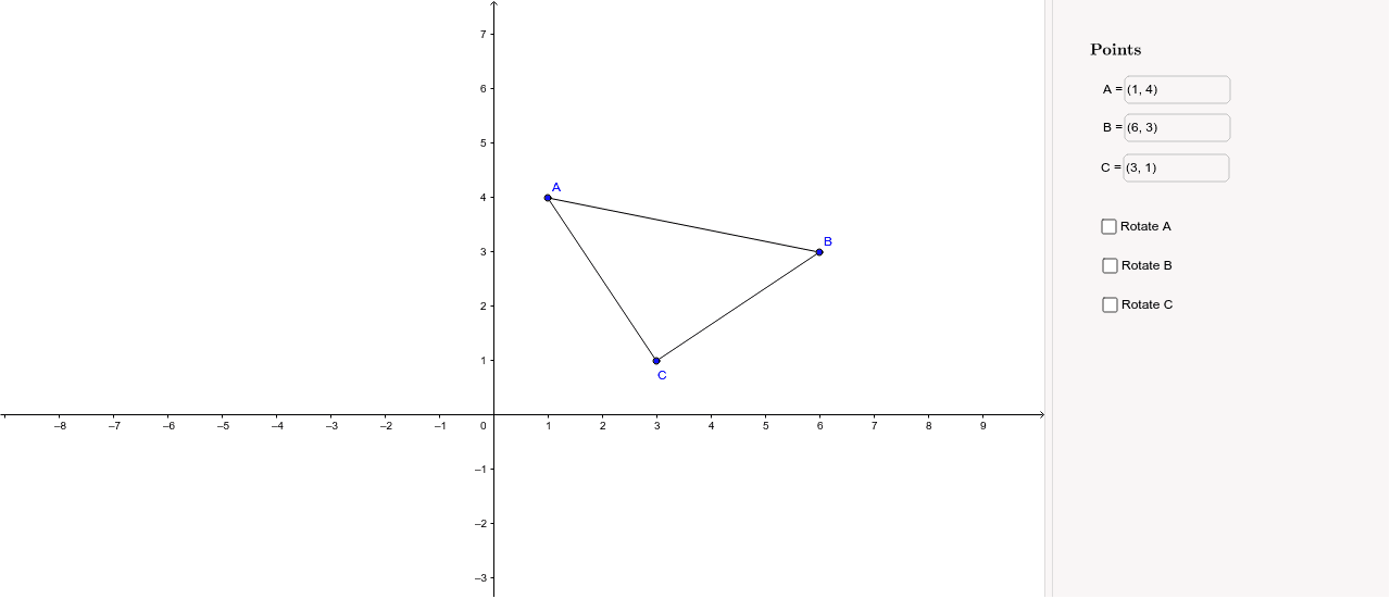 GeoGebra Applet