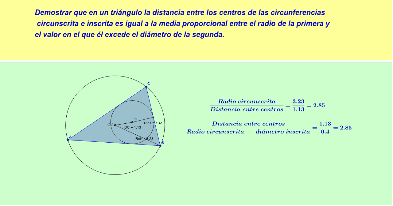 GeoGebra Applet
