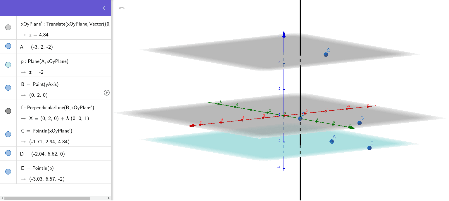 parallel planes parallel planes