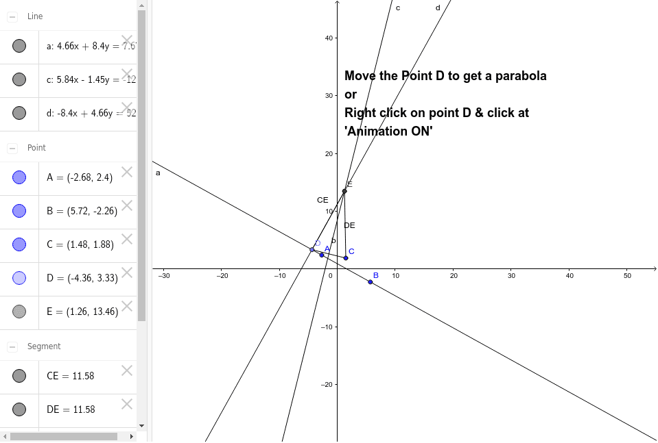 GeoGebra Applet