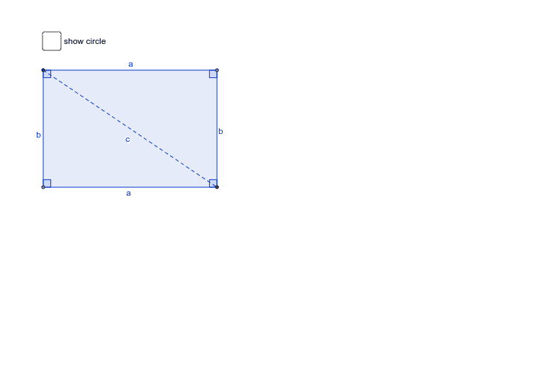 And what does this theorem say when the quadrilateral is a rectangle?