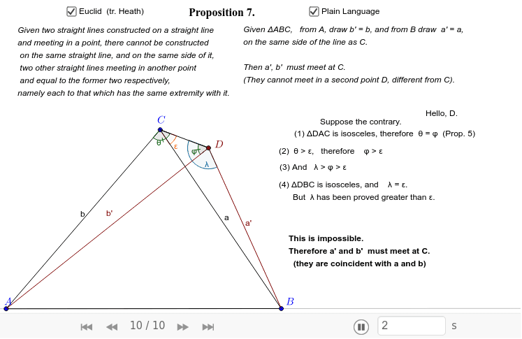 GeoGebra Applet
