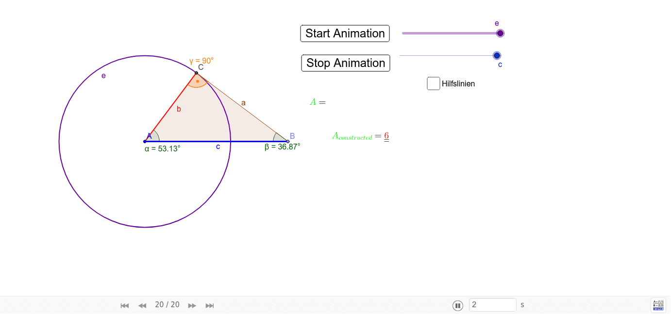 GeoGebra Applet