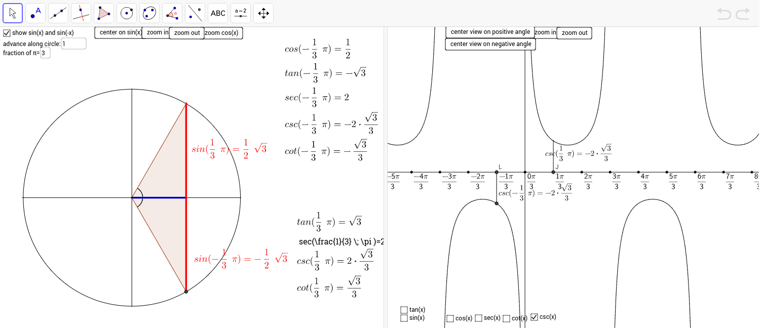 GeoGebra Applet