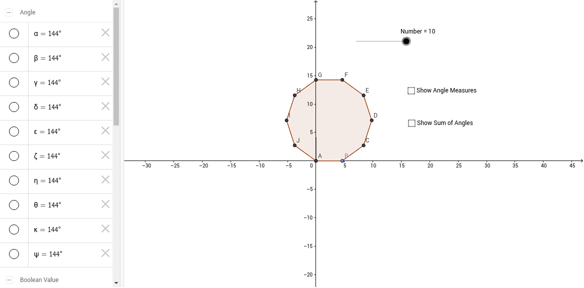 GeoGebra Applet
