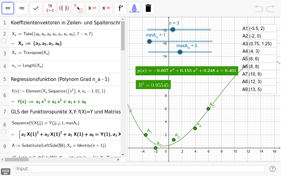 GeoGebra Applet