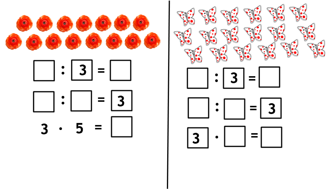 Wpisz brakujące liczby./ Enter the missing numbers.