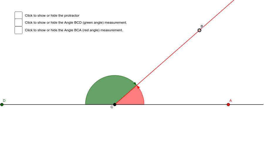 Alice Modified Protractor Introduction GeoGebra