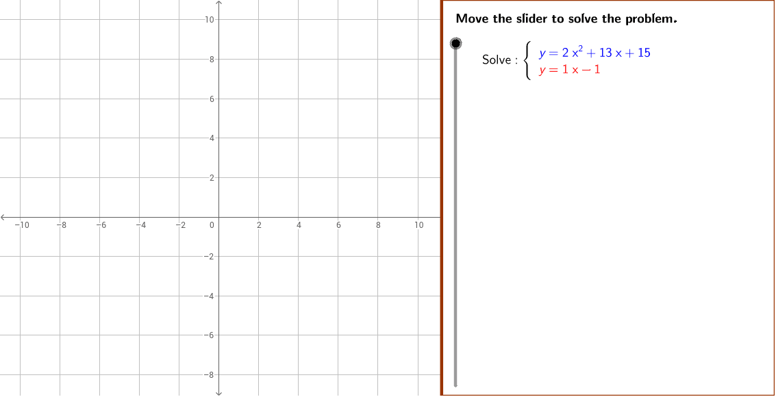 GeoGebra Applet