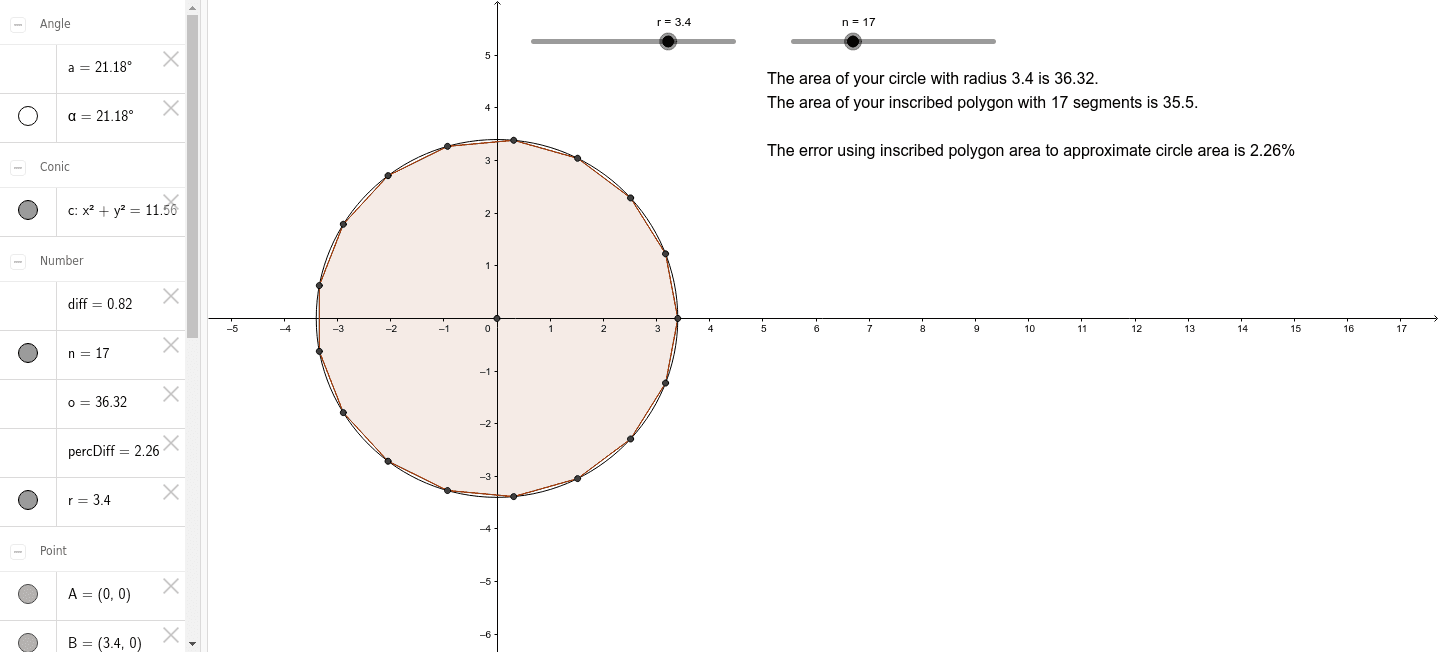 GeoGebra Applet