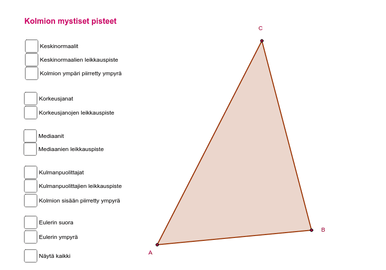 GeoGebra Applet