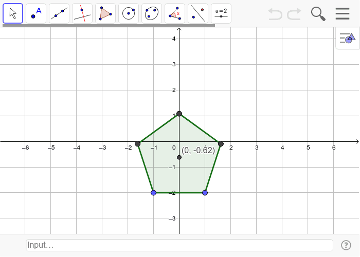 How To Draw A Pentagon On Graph Paper