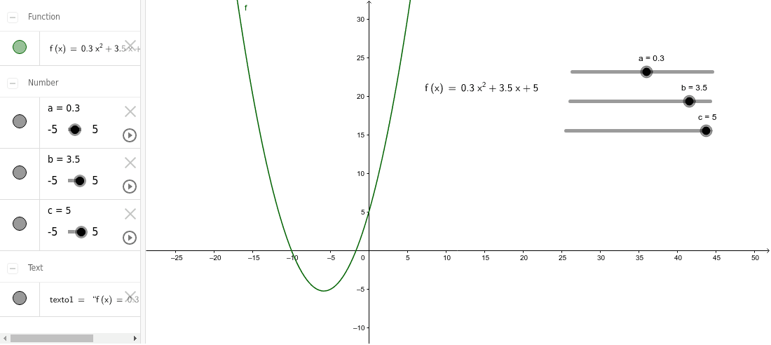 GeoGebra Applet