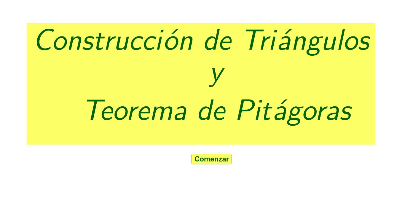GeoGebra Applet
