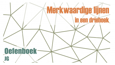 Merkwaardige lijnen in een driehoek