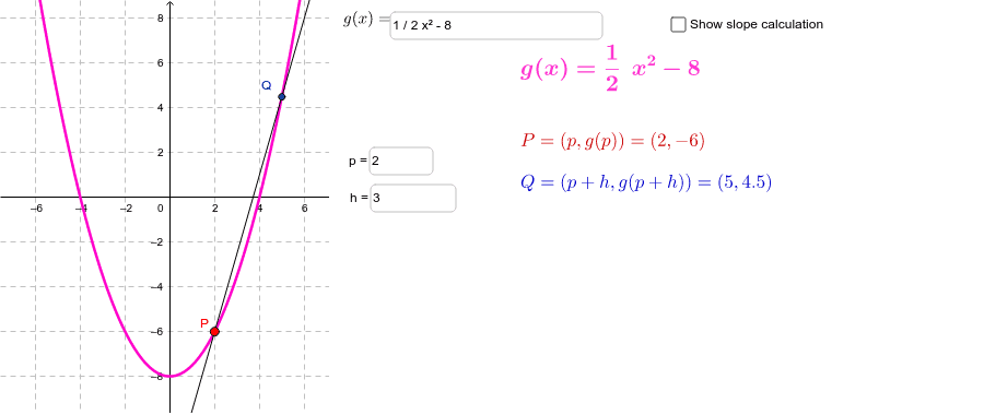 GeoGebra Applet