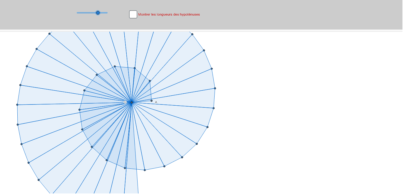 Escargot De Pythagore Escargot de Pythagore – GeoGebra