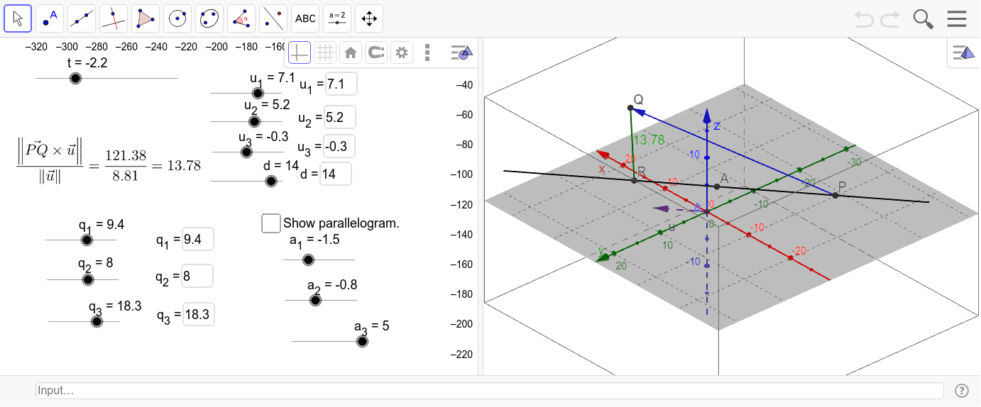 GeoGebra Applet