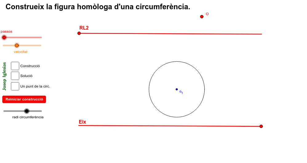 Homologia - CIRCUMFERÈNCIA - EL·LIPSE