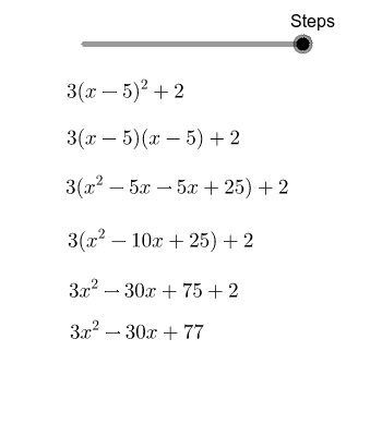 GeoGebra Applet