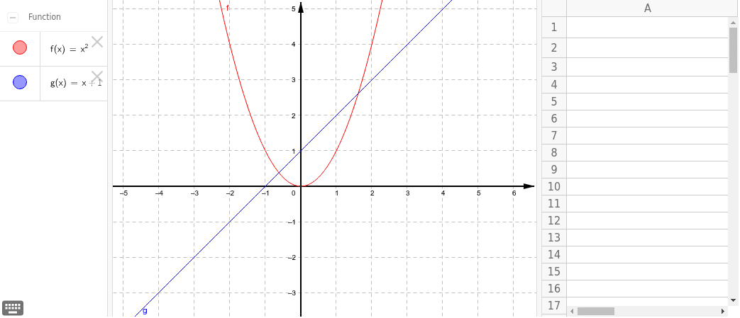 GeoGebra Applet