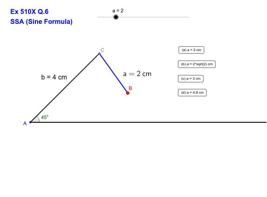 GeoGebra Applet